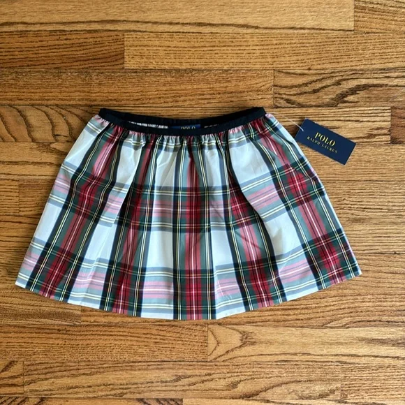 Tartan plaid girls size 6 Ralph Lauren Polo skirt - Picture 1 of 3